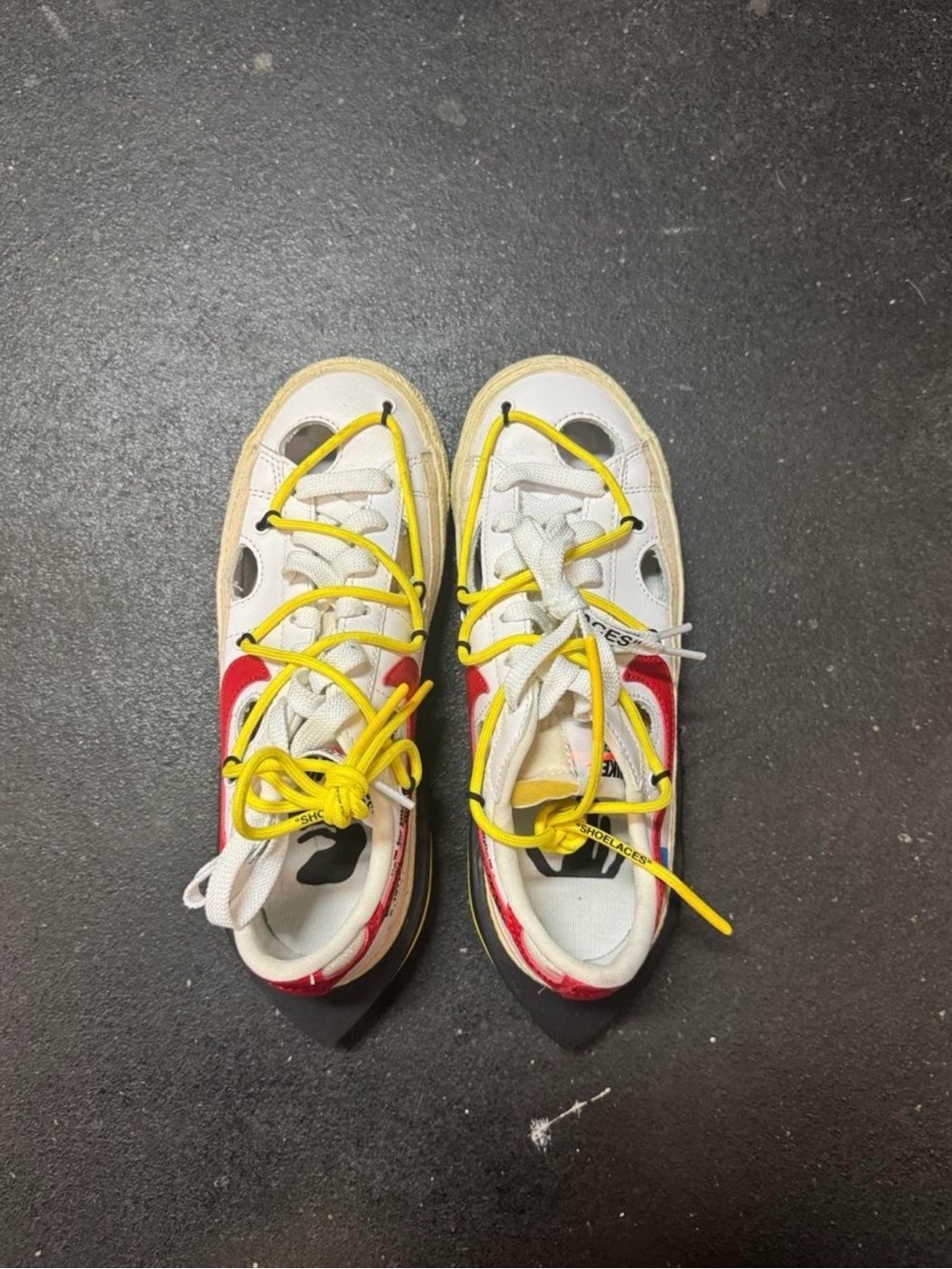 Off white x Nike blazer low SZ 5Y/6.5 women EUC